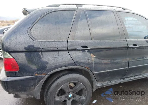 2005 BMW X5 4.4I z USA, uszkodzony, nr VIN 5UXFB535X5LV16508